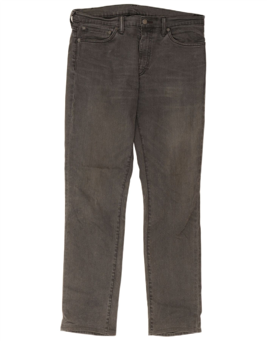 Męskie jeansy Levi's 511 Slim W36 L34 Szara bawełna