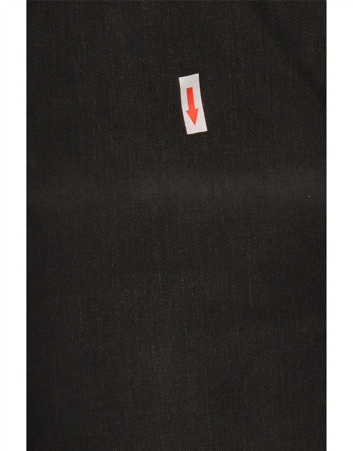 Męskie proste dżinsy Hugo Boss W32 L34 Czarne bawełniane