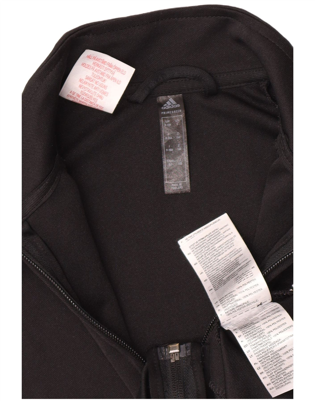 Chłopięca bluza dresowa Adidas Aeroready 9-10 lat, czarny poliester