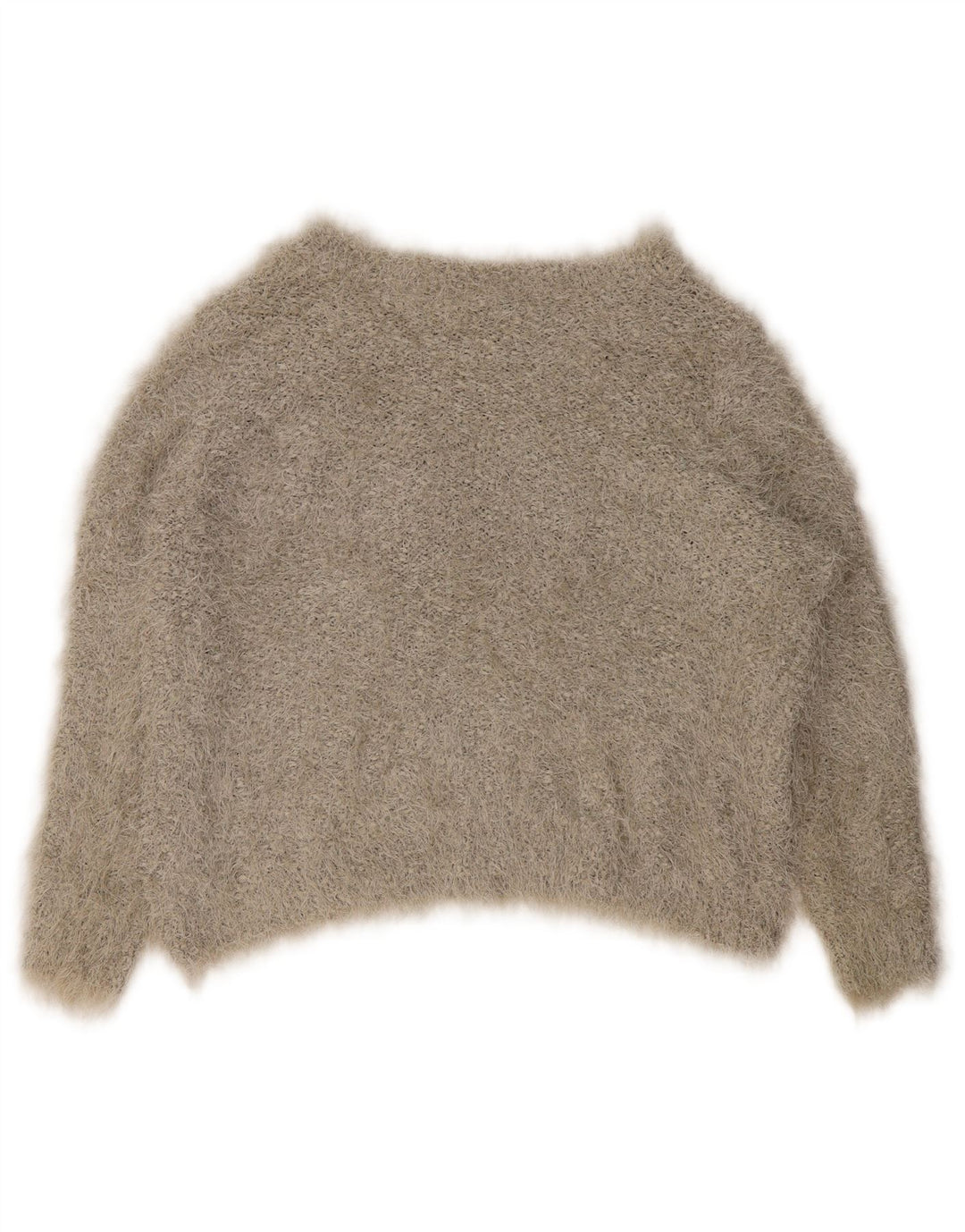 Marks & Spencer Damski sweter z dekoltem w łódkę, UK 16, duży, szary poliester