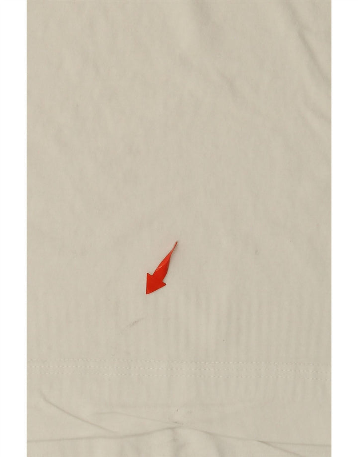 Męska kamizelka z grafiką PUMA XL, biała, z blokami kolorów