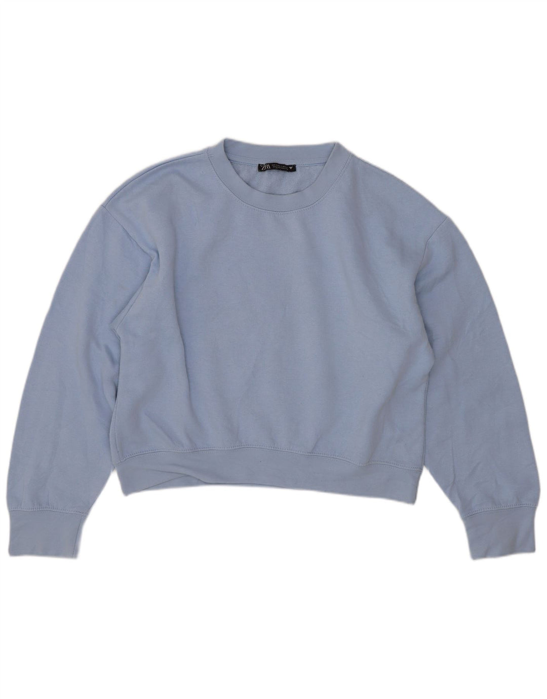 Damska bluza oversize Zara Crop Oversize UK 10 Small Blue