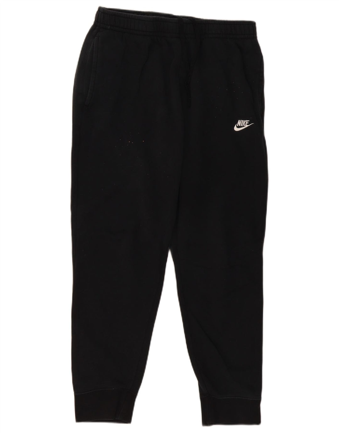 Męskie spodnie dresowe Nike, duże, czarne, bawełniane