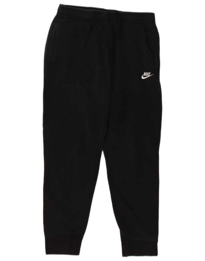 Męskie spodnie dresowe Nike, duże, czarne, bawełniane