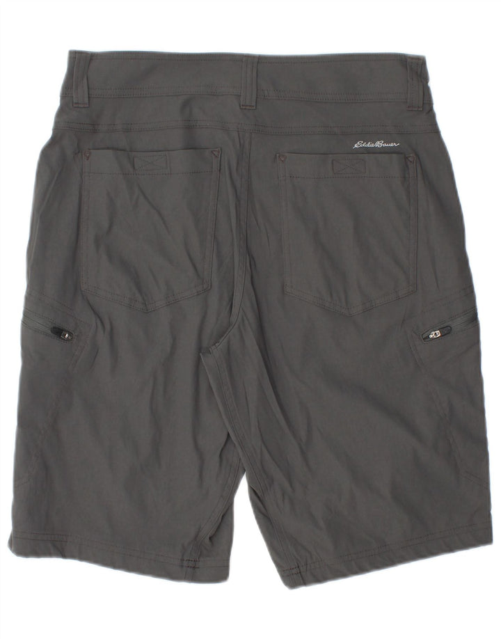 Męskie spodenki cargo EDDIE BAUER W32 Średni szary nylon