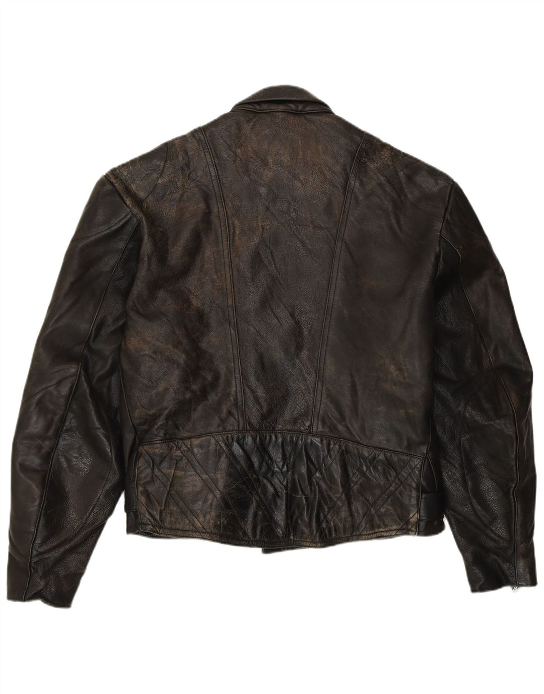 Męska skórzana kurtka wyścigowa Harro IT 52 XL, czarna skóra