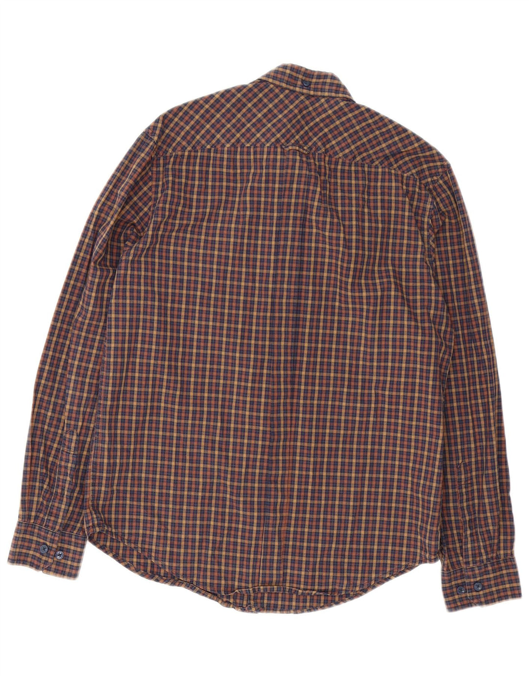 BEN SHERMAN Koszula męska, bawełniana w brązową kratkę