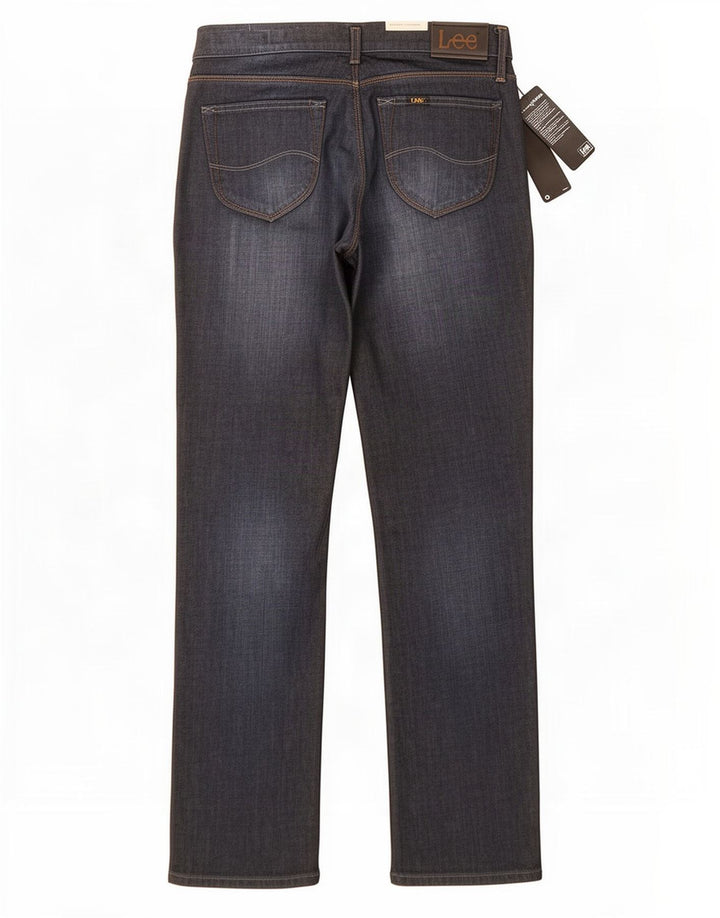 Damskie jeansy Lee Lynn Slim W26 L33 Granatowa bawełna