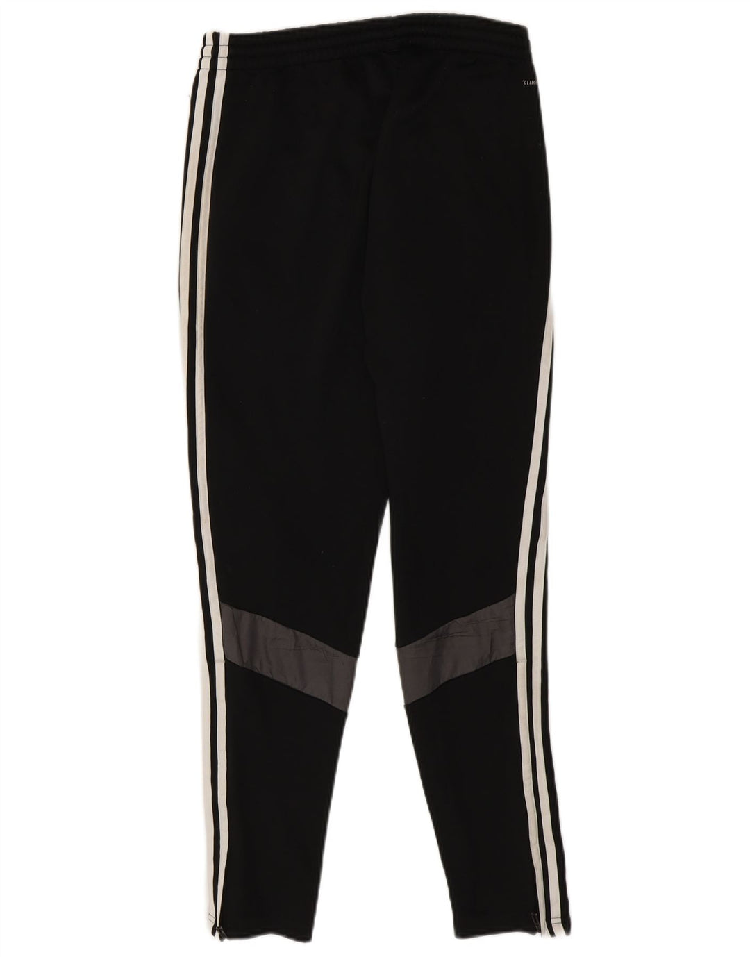 Męskie spodnie dresowe Adidas Climalite, małe, czarne, poliestrowe