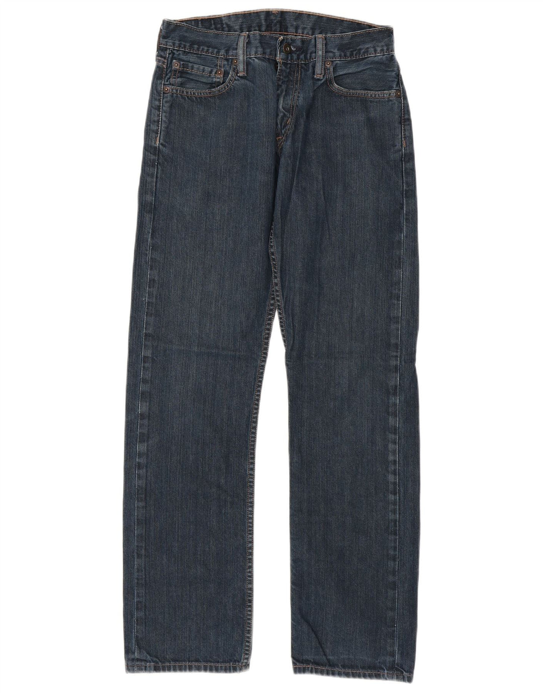 Męskie jeansy Levi's 514 Straight Slim W29 L32 Niebieskie bawełniane