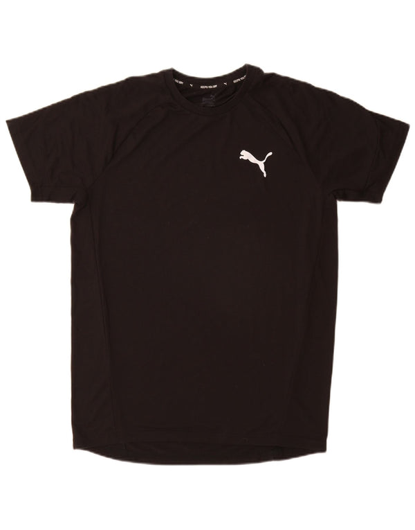 T-shirt męski PUMA Top, średni czarny poliester