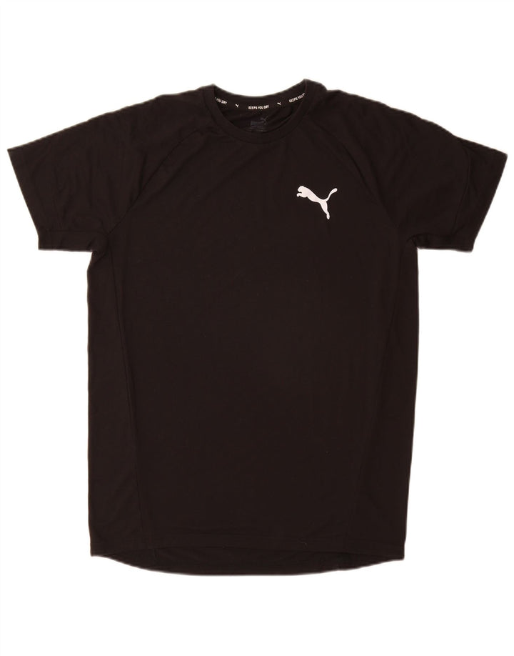 T-shirt męski PUMA Top, średni czarny poliester