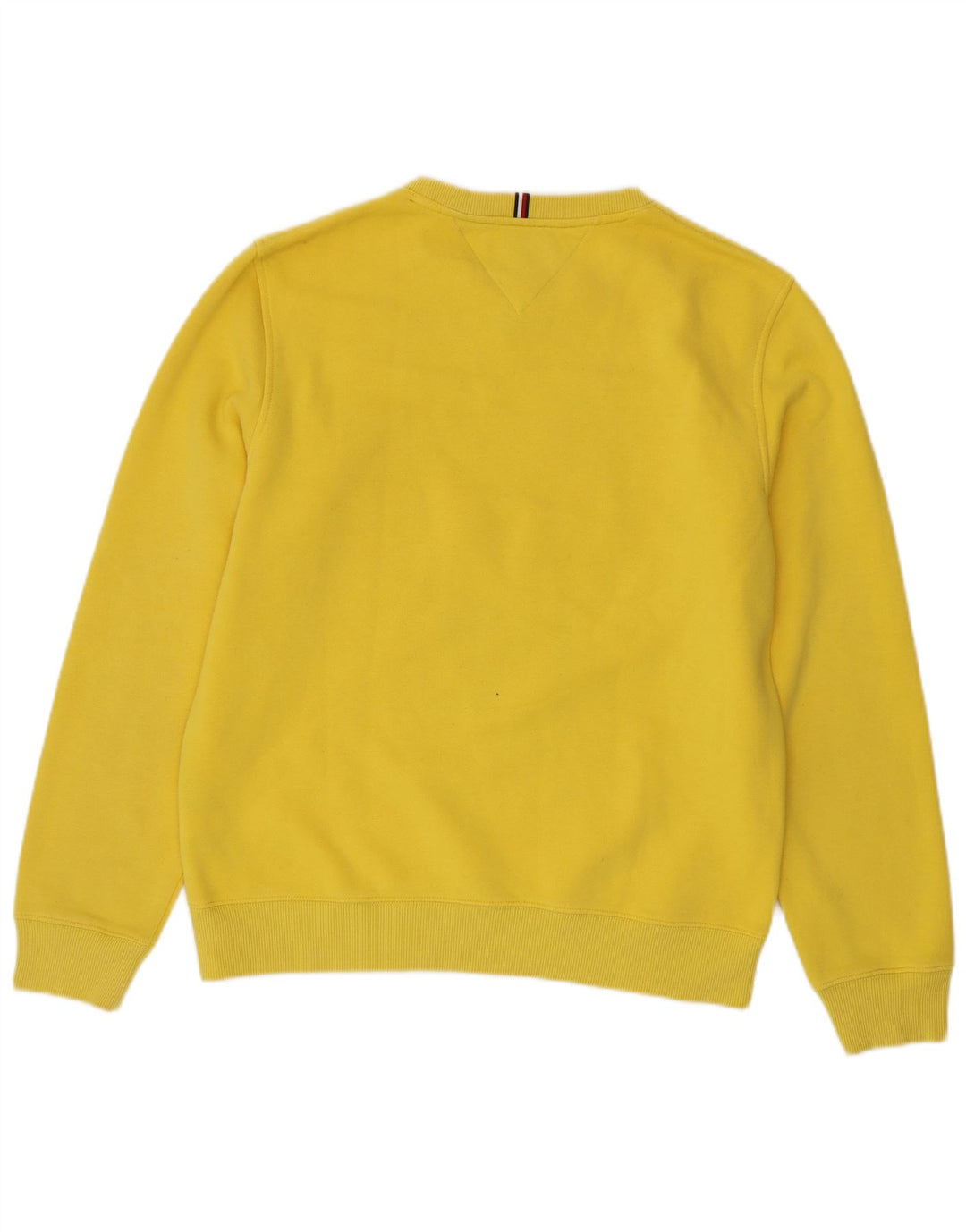 Męska bluza z grafiką Tommy Hilfiger, średnia żółta bawełna
