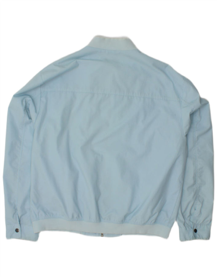 CONWELL Mens Bomber Jacket UK 44 2XL Blue Polyester