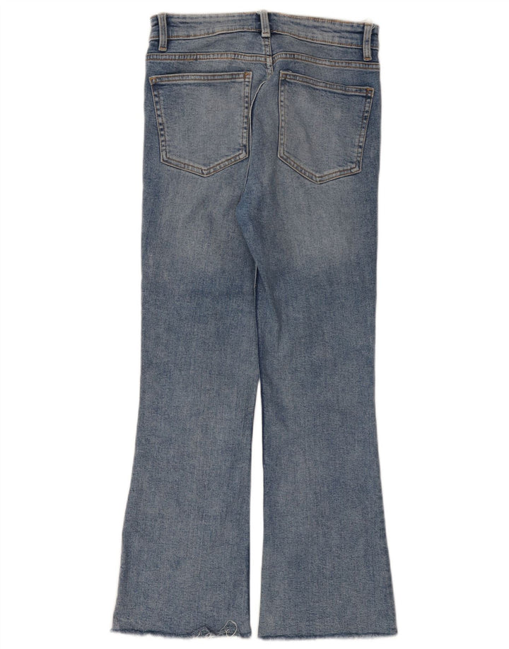 Jeansy damskie Bootcut Zara EU 38 Small W28 L26 Niebieskie