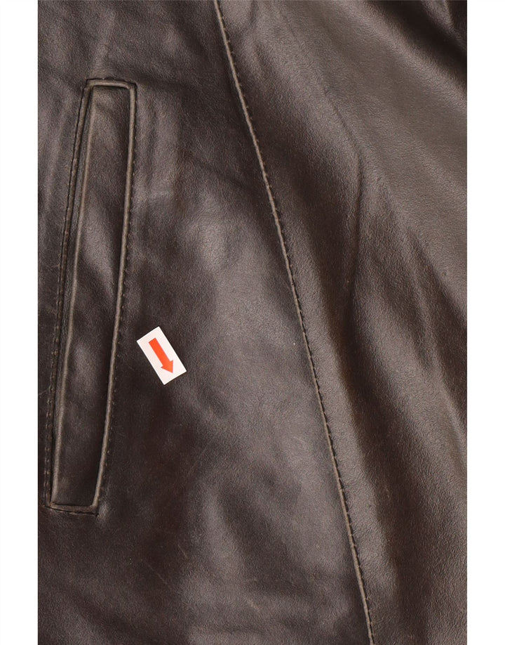 Męska kurtka skórzana SORBINO UK 42 XL szara