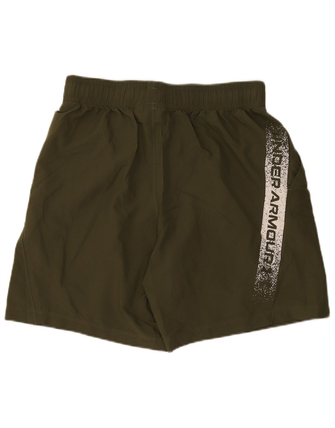 Męskie spodenki sportowe Under Armour z grafiką, duży poliester w kolorze khaki