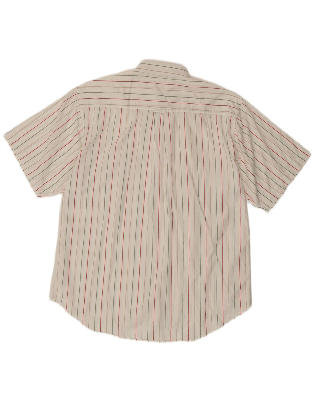 Męska koszula z krótkim rękawem Fila w średnie białe paski