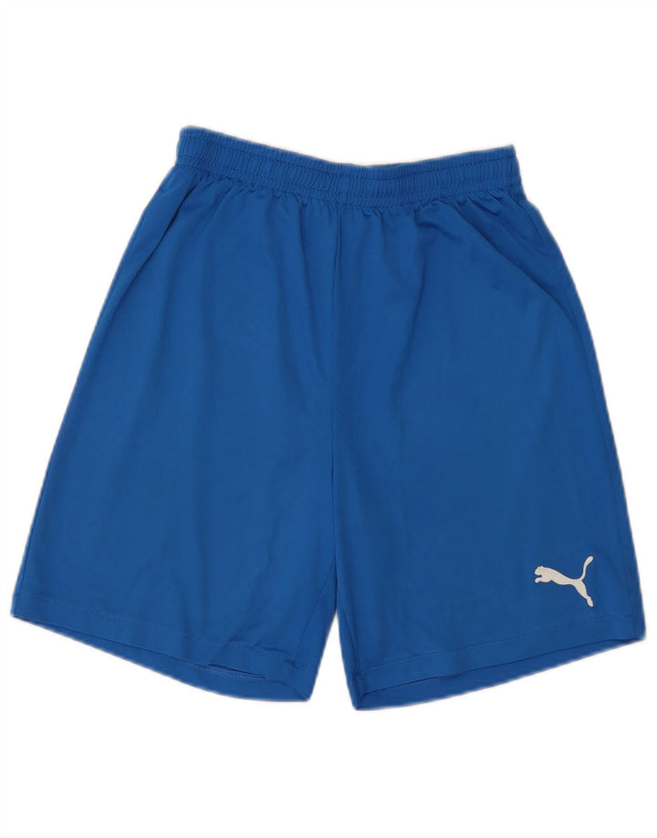 Męskie spodenki sportowe Puma, małe, niebieskie, z poliestru