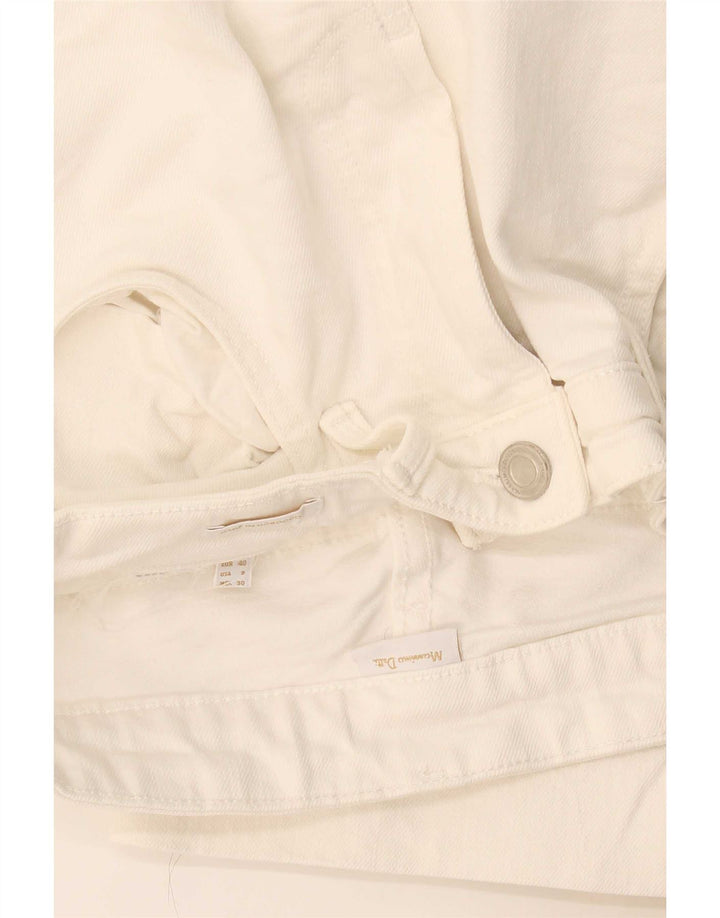 Jeansy damskie Massimo Dutti EU 40 Medium W30 L24 Białe