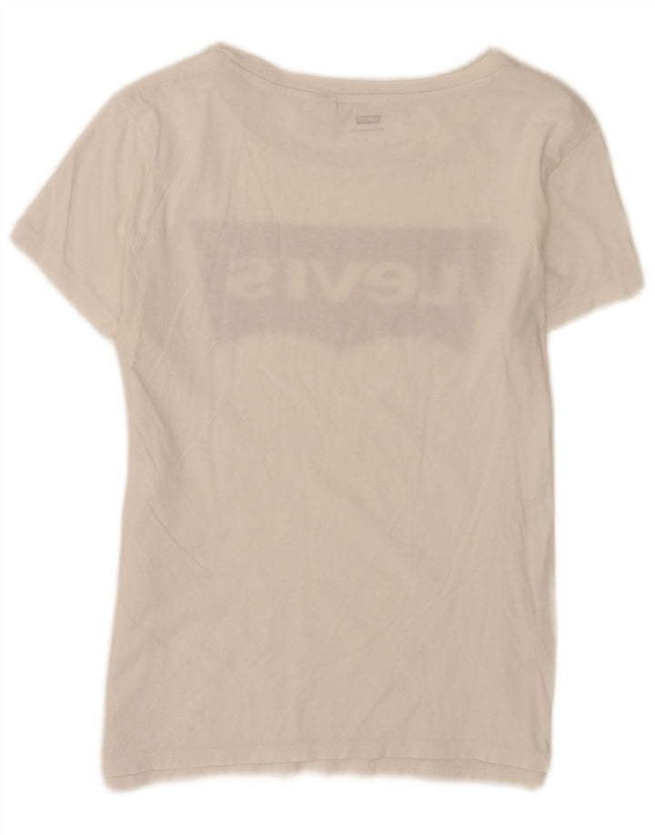 Damska koszulka z grafiką Levi's Top UK 10 Small White
