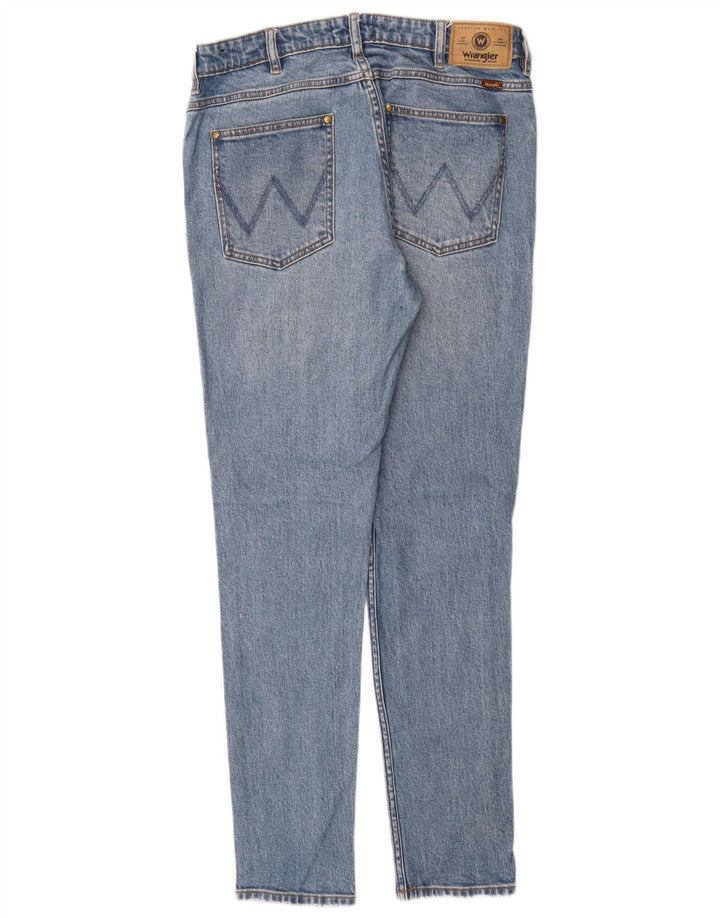 Damskie jeansy obcisłe WRANGLER W34 L30 Niebieskie, bawełniane