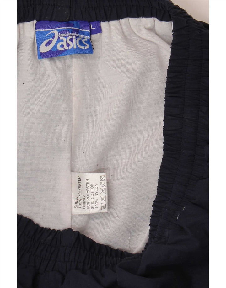 Męskie spodnie dresowe Asics Joggers, duży granatowy poliester