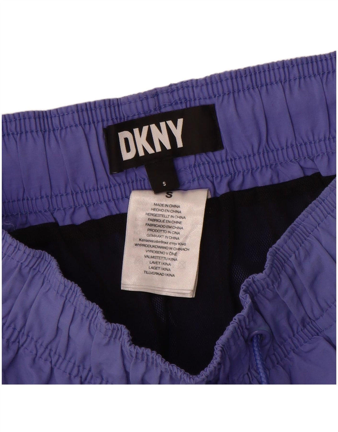 Chłopięce spodenki kąpielowe Dkny 11-12 lat, mały fioletowy poliamid