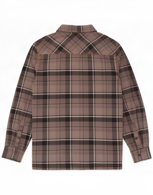 Męska koszula flanelowa Scorpion Bay XL, szara, bawełniana krata