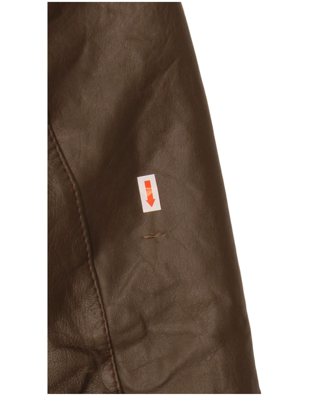 Męska kurtka skórzana VINTAGE UK 38 Średniobrązowa skóra