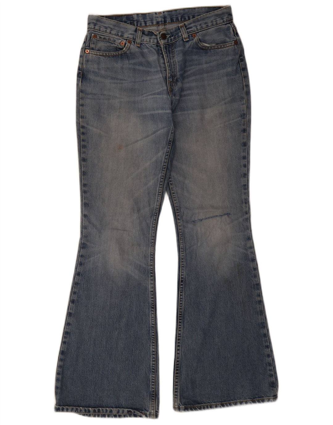 Męskie jeansy Levi's 544 Bootcut W30 L34 Niebieska bawełna