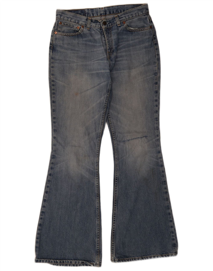 Męskie jeansy Levi's 544 Bootcut W30 L34 Niebieska bawełna