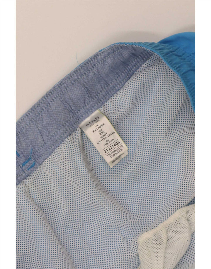 Męskie spodenki kąpielowe Marks & Spencer 2XL Niebieski poliester