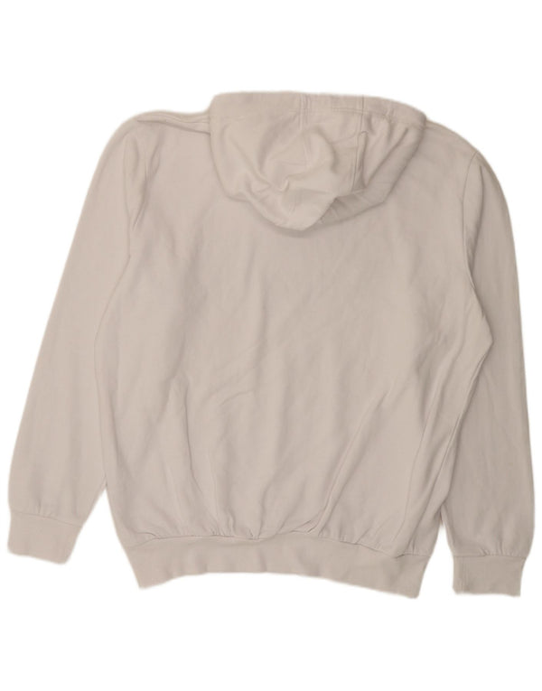 Męski sweter z kapturem Kappa 2XL z białej bawełny