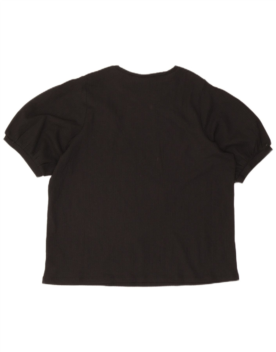 Marks & Spencer Damska bluzka top UK 18 XL, czarny poliester
