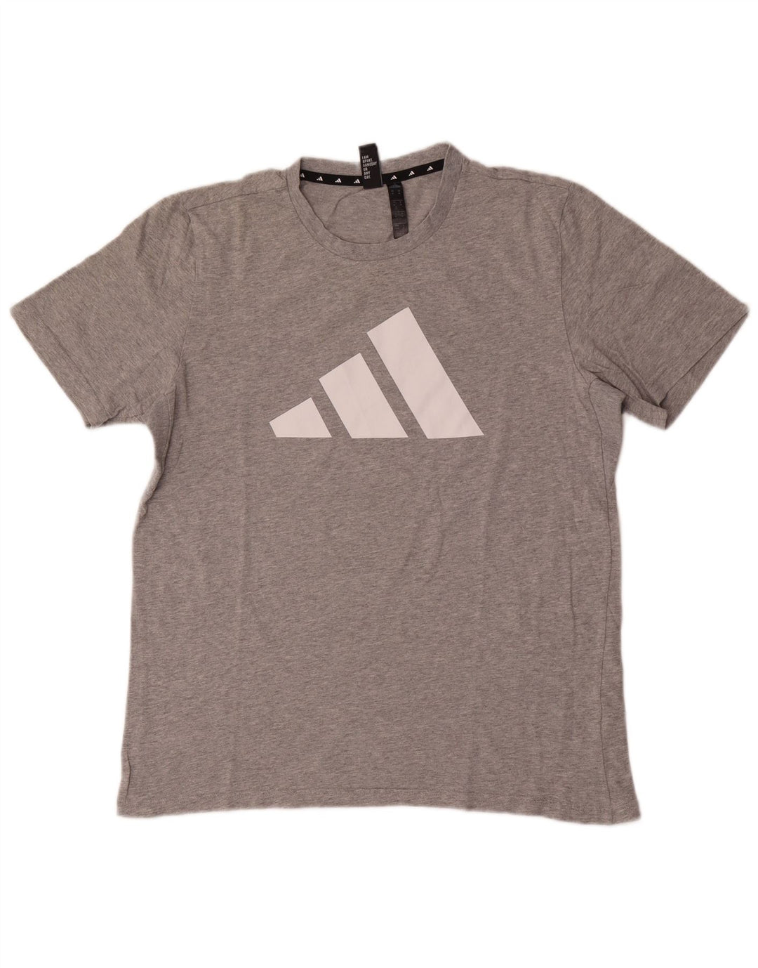 Męska koszulka graficzna Adidas Top Medium Grey