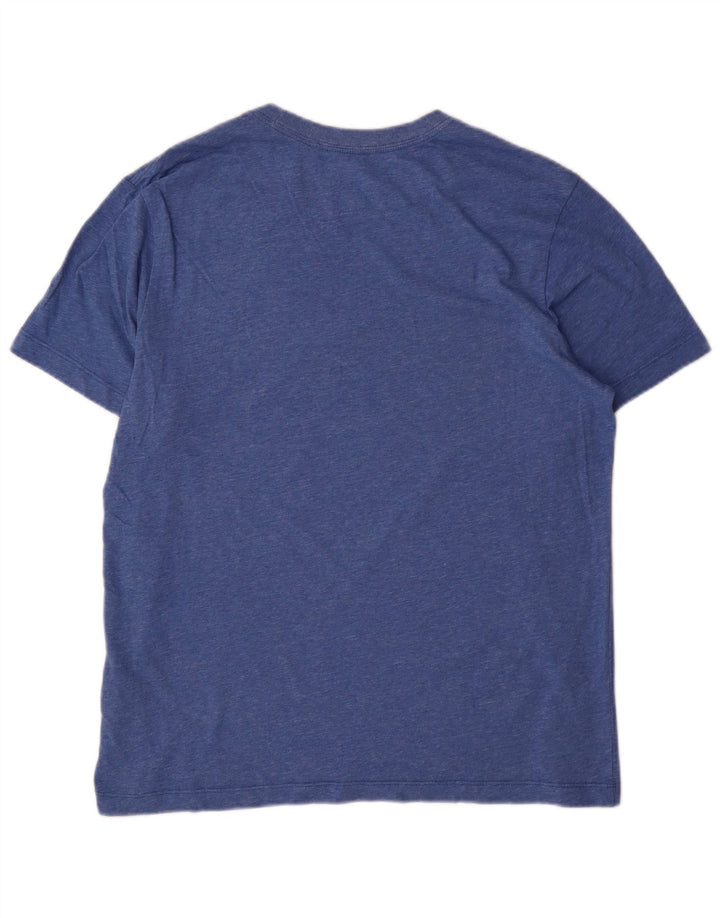 Męska koszulka t-shirt Nike Dri Fit, bawełniana, w kolorze średniego błękitu