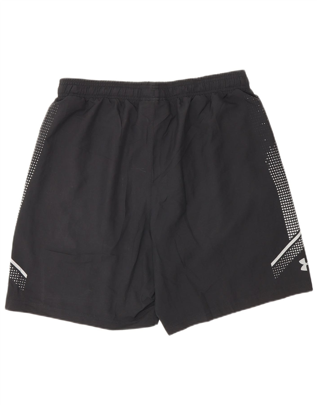 Męskie spodenki sportowe Under Armour, duży czarny poliester z blokami kolorów