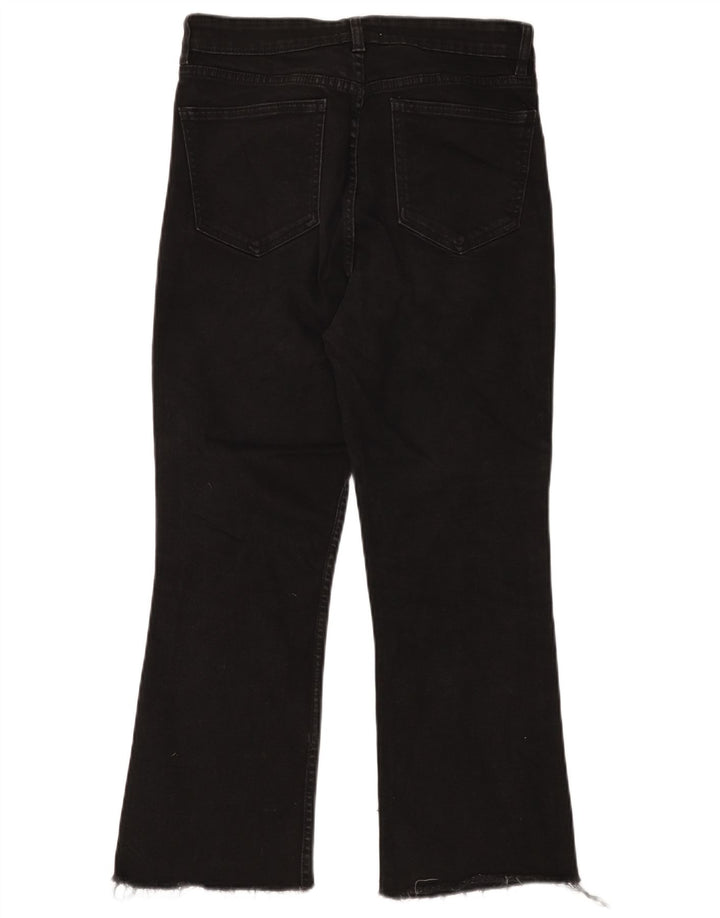 Damskie jeansy Bootcut Zara EU 44 XL W34 L25 Czarne