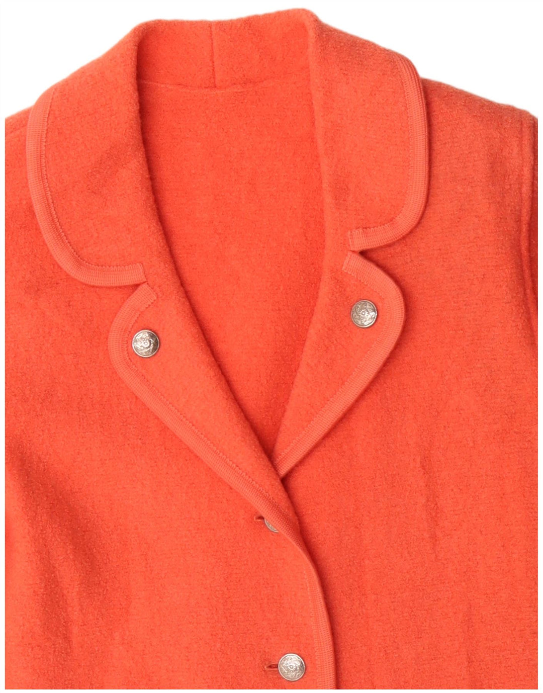 Vintage damska marynarka zapinana na 3 guziki UK 16, duża, różowa