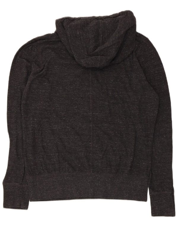 Damski sweter z kapturem Nike Graphic UK 16, duży, szary, nakrapiany poliester