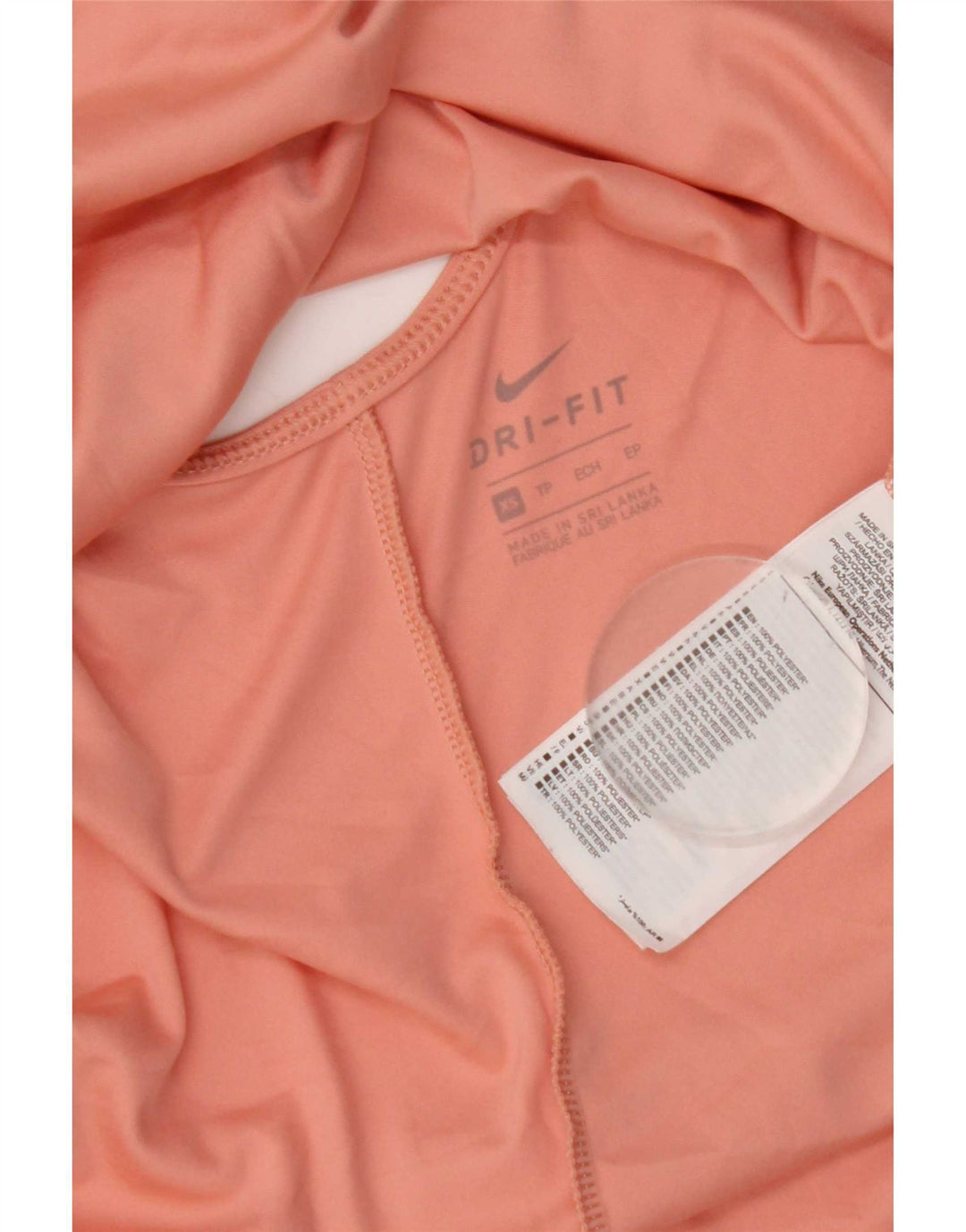 Damska kamizelka Nike Dri Fit Top UK 4 XS Różowy poliester