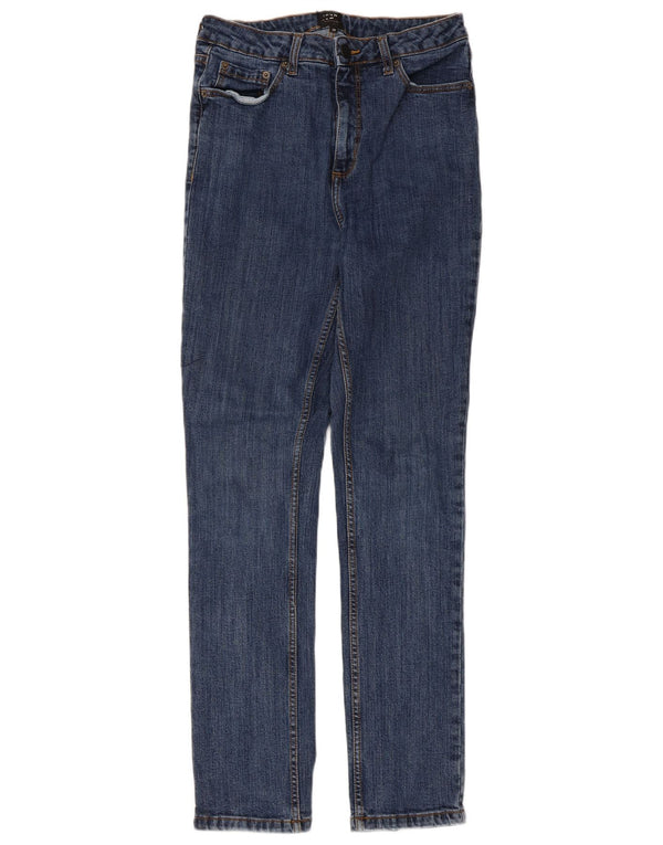Damskie jeansy slim John Lewis UK 10 Small W28 L29 Niebieskie bawełniane