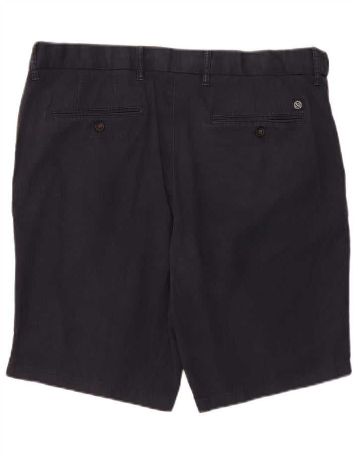 Marks & Spencer Męskie spodenki Chino W36, duże, granatowe, bawełniane