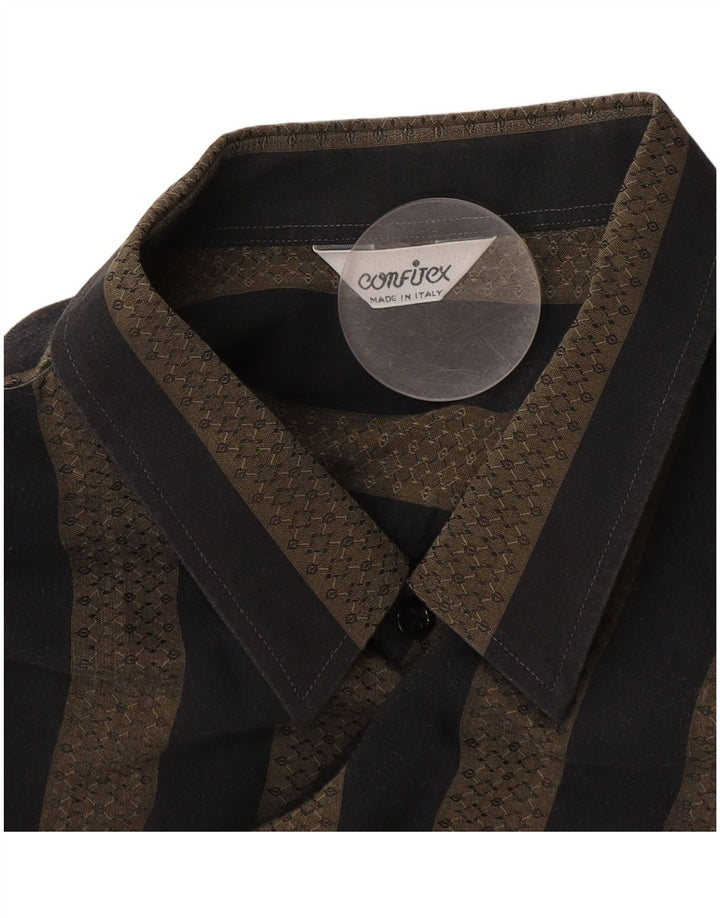 Koszula męska VINTAGE XL w szare paski