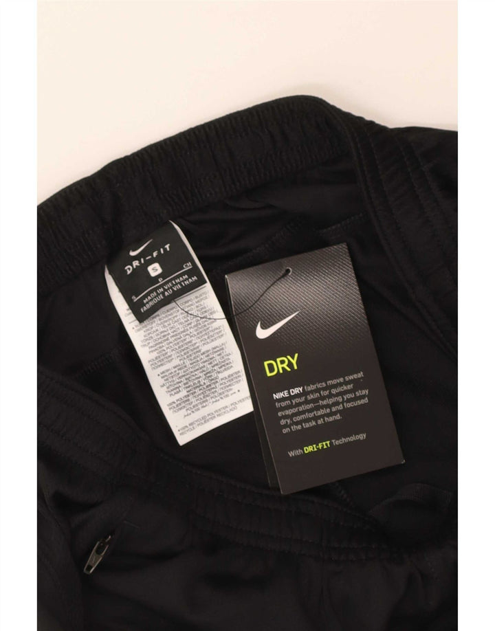 Męskie spodnie dresowe Nike Dri Fit, małe, czarne, poliestrowe