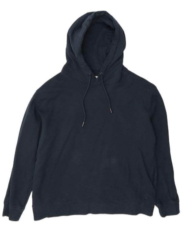 Damski sweter oversize z kapturem Joules UK 10, mały, granatowy, bawełniany