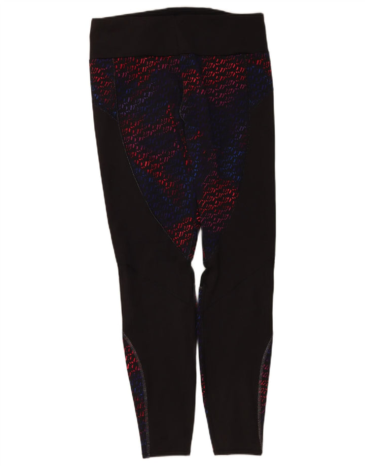 Legginsy damskie Marks & Spencer UK 14, duży, czarny, geometryczny poliester