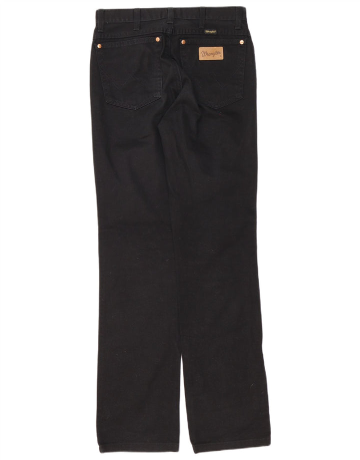 Męskie jeansy Wrangler Evolution Straight W31 L34, czarne, bawełniane