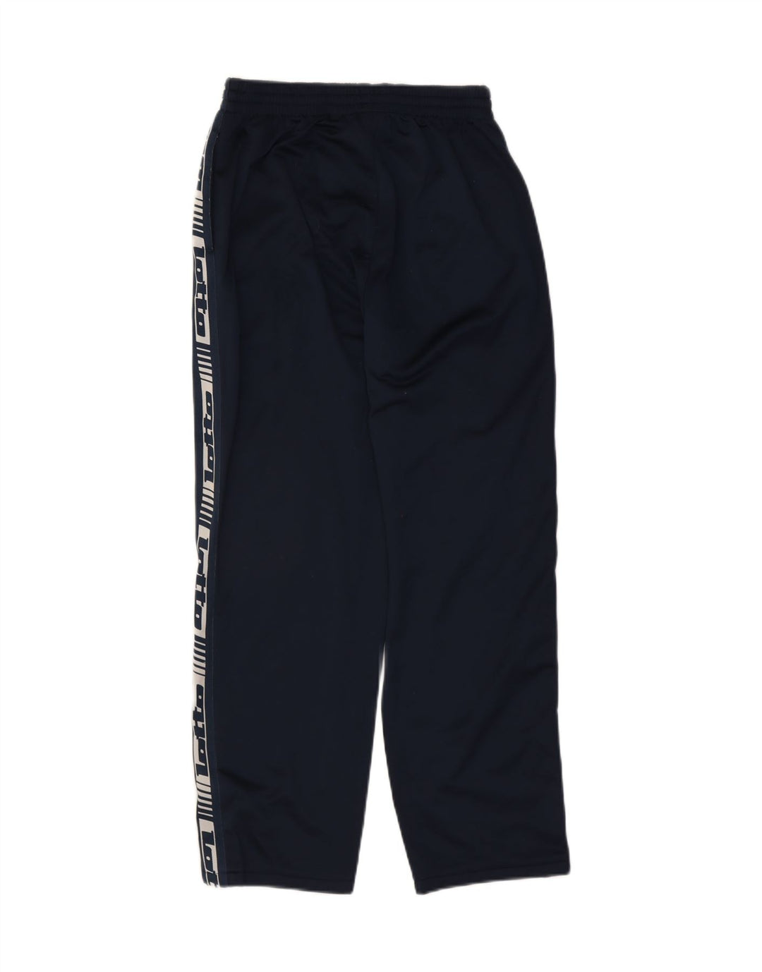 LOTTO Mens Graphic Tracksuit Trousers UK 38/40 Medium Navy Blue Polyester Vintage Lotto and Second-Hand Lotto from Messina Hembry 
